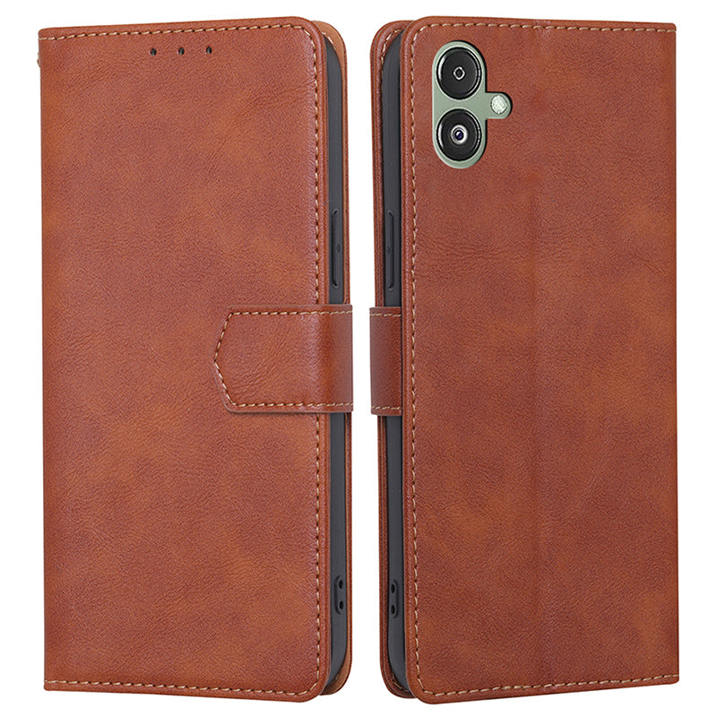 For Samsung Galaxy F14 5G RFID Blocking Wallet Phone Case PU Leather Cowhide Texture Stand Cover For Samsung Galaxy F14 5G RFID Blocking Wallet Phone Case PU Leather Cowhide Texture Stand Cover